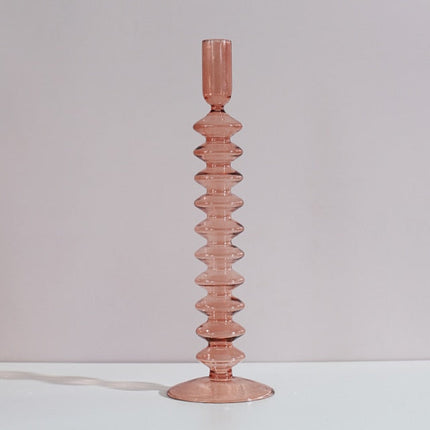 Nordic Stylish Bubble Glass Candle Holder