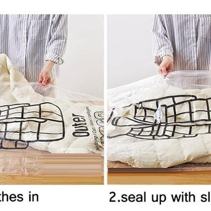 Closet Organizer Hanging Vacuum Bag