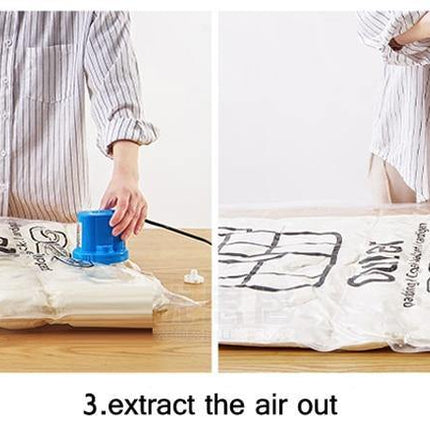 Closet Organizer Hanging Vacuum Bag