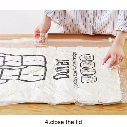 Closet Organizer Hanging Vacuum Bag