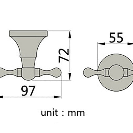 Wall-Mounted Bathroom Accessories Holder Set