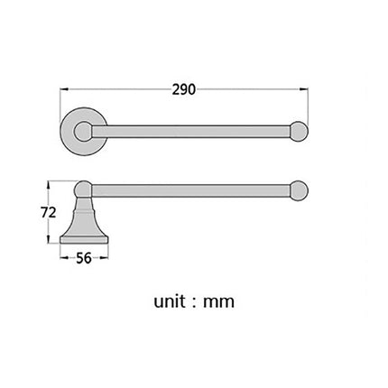 Wall-Mounted Bathroom Accessories Holder Set