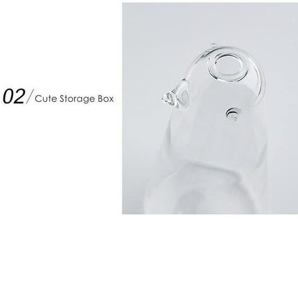 Elegant Stainless Steel Fruit Fork Jar