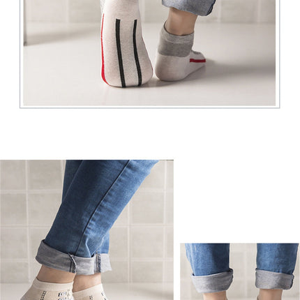 Hipster 3D Canvas Shoes Printed Ankle Socks