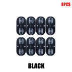 Black 8pcs
