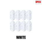 White 8pcs