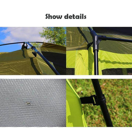 8-12 Person Ultra-Large Double Layer Gazebo Tent