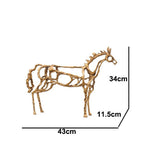 Bronze Horse Shape 3