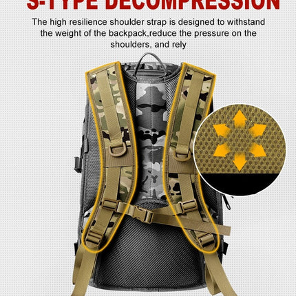Tactical Lightweight Military Style Camping Backpack