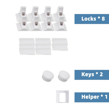 Magnetic Invisible Safety Cabinet Lock