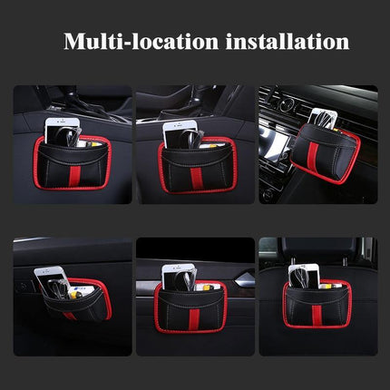 Car Mini Leather Storage Box