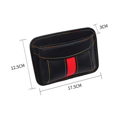 Car Mini Leather Storage Box