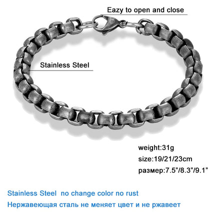 Retro Cuban Chain Bracelet