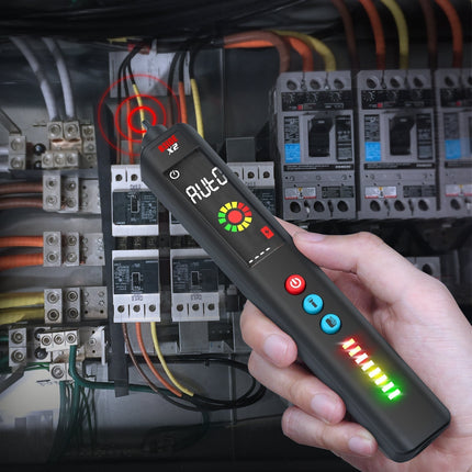 LCD Result Display Voltage Tester Thermometer