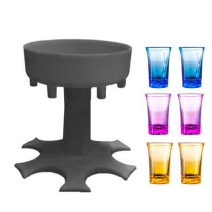 6-Shot Portable Party Time Fun Drink Dispenser