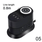 Black 0.8 Meters