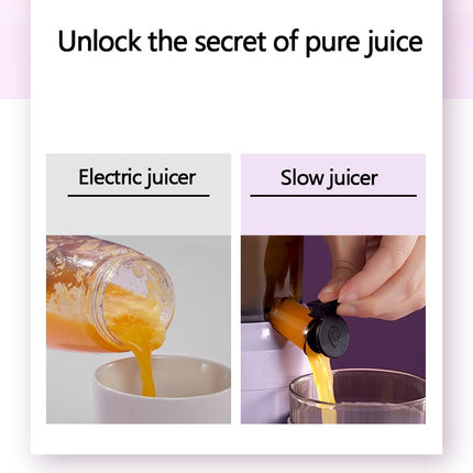 Portable Cold Pressed Electric Blender