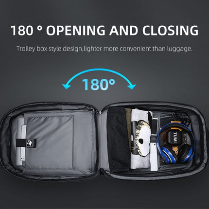 Elegant Anti-Theft USB Travel Backpack