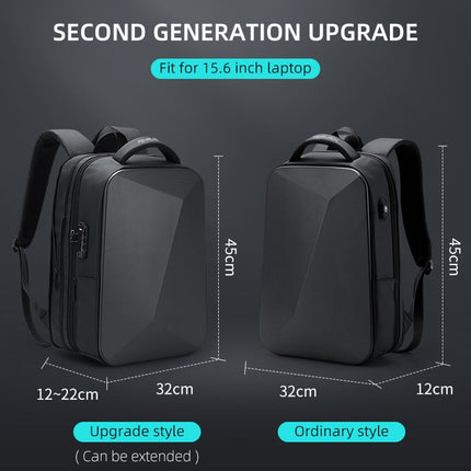 Elegant Anti-Theft USB Travel Backpack