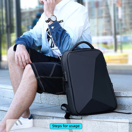 Elegant Anti-Theft USB Travel Backpack