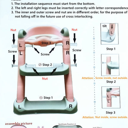 Baby Potty Training Ladder Seat