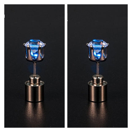 Korean Style LED Colorful Zircon Earrings