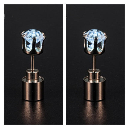 Korean Style LED Colorful Zircon Earrings