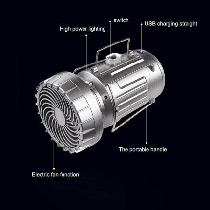 Multifunctional Waterproof Camping Power Bank Light