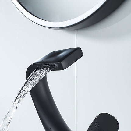 Creative Chrome Waterfall Elegant Faucet