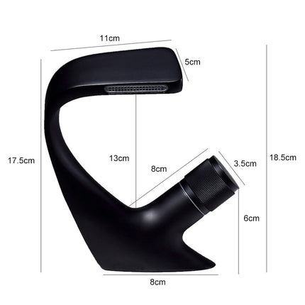 Creative Chrome Waterfall Elegant Faucet