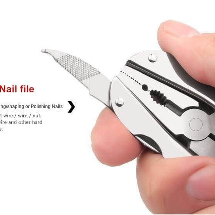6in1 Foldable Travel Camping Keychain Tool Kit