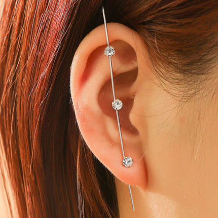Crystal Vintage Long Wrap Earrings