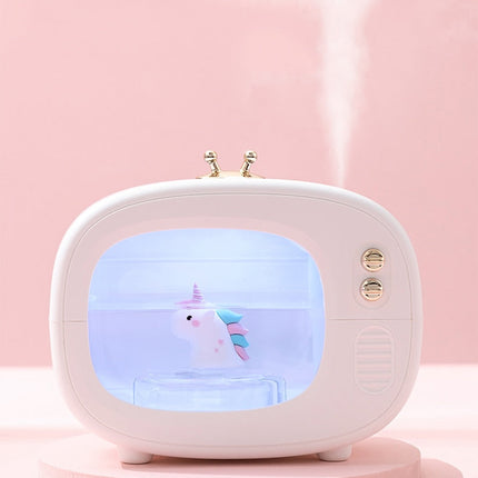 Portable Mini TV USB Humidifier Lamp