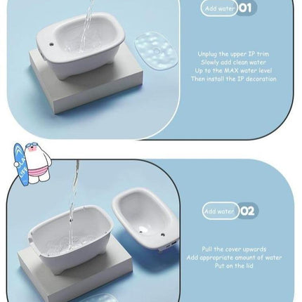 Polar Bear Bathtub Air Humidifier
