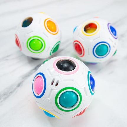 Stress Relief Educational Colorful Ball
