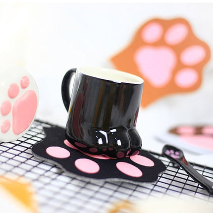 Cute Cat Paw Ceramic Coffee Mug