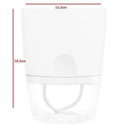 White 15.3cm