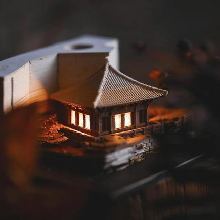 Creative 3D Ancient Architectural Creative Paper