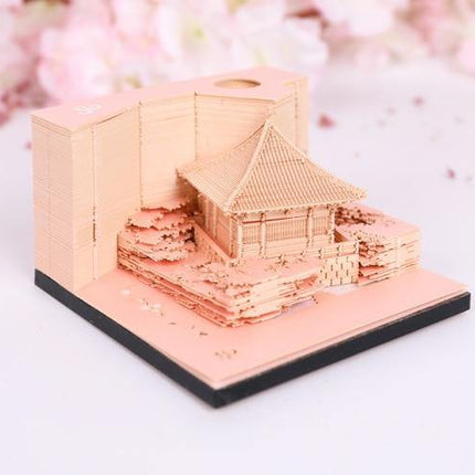 Creative 3D Ancient Architectural Creative Paper