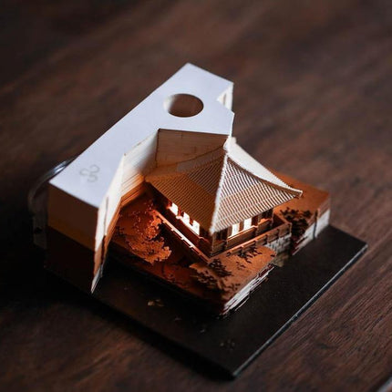 Creative 3D Ancient Architectural Creative Paper