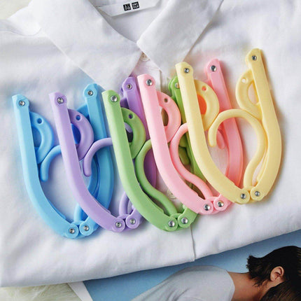 Foldable Magic Easy Travel Clothes Hanger