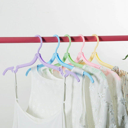 Foldable Magic Easy Travel Clothes Hanger