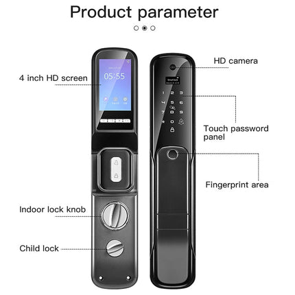 Intelligent Security Biometric Fingerprint Door Lock
