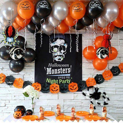 Halloween Colors Home Decoration Balloon Kit