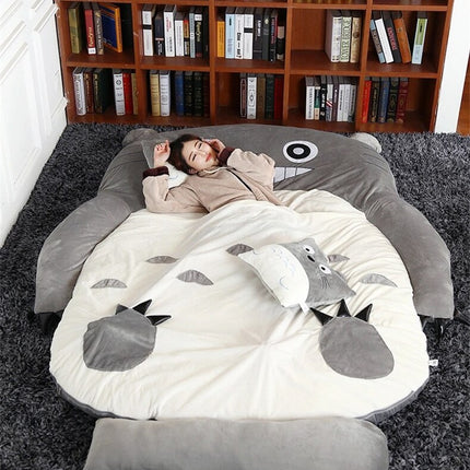 Cute Double Bed Cartoon Beanbag Sofa Bed