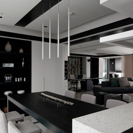 Nordic Long Downlight Elegant Led Chandelier