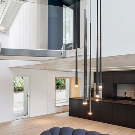 Nordic Long Downlight Elegant Led Chandelier