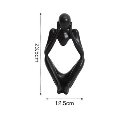 Nordic Abstract Unique Thinker Figurine Home Decor