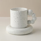White with dot