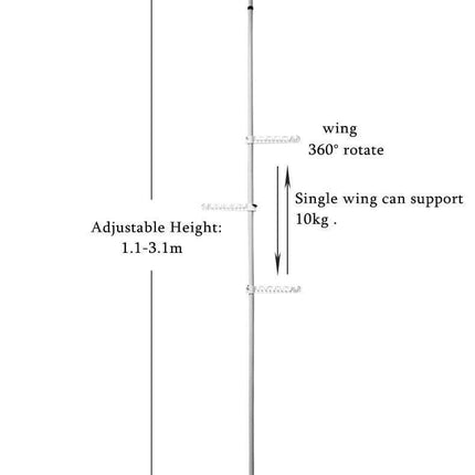 Adjustable Laundry Drying Clothes Hanger